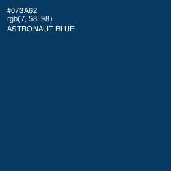 #073A62 - Astronaut Blue Color Image